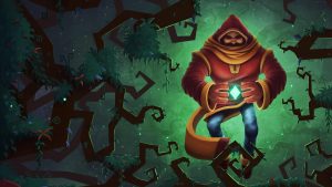 Hlavní hrdina hry Tetragon používá magickou substanci