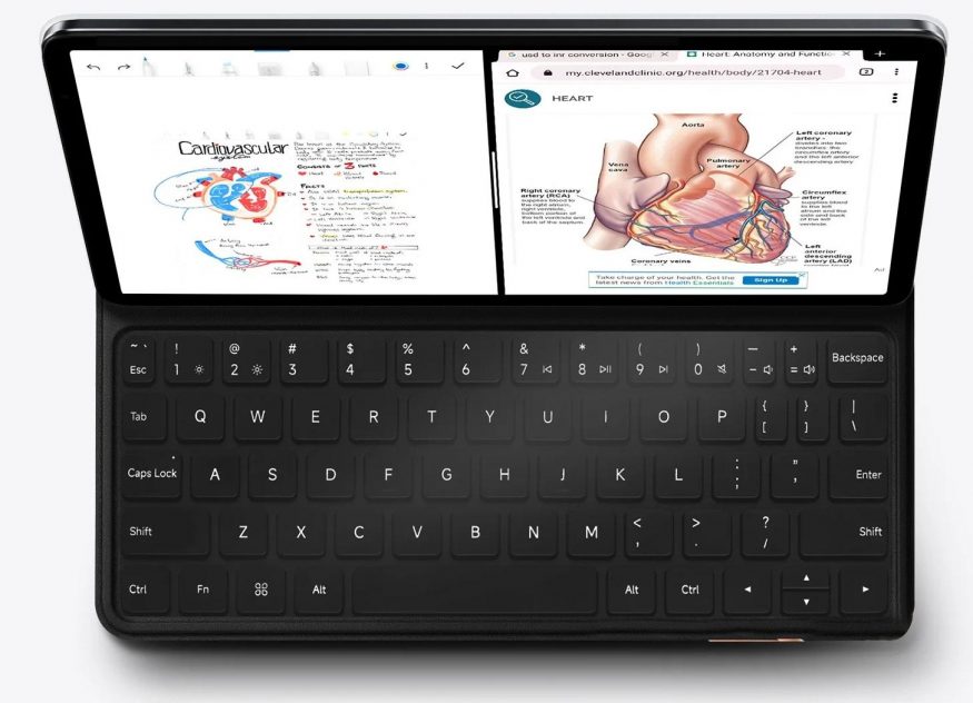 Tablet Xiaomi Pad 6 s klávesnicí