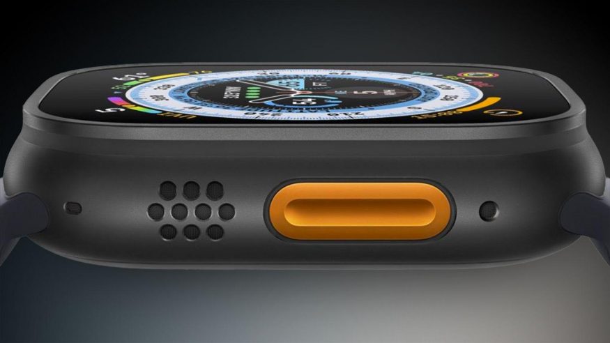 Apple Watch Ultra v černé barvě