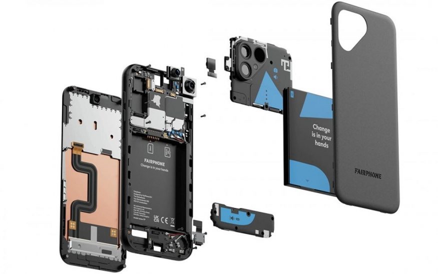 Rozebíratelná konstrukce Fairphone 5