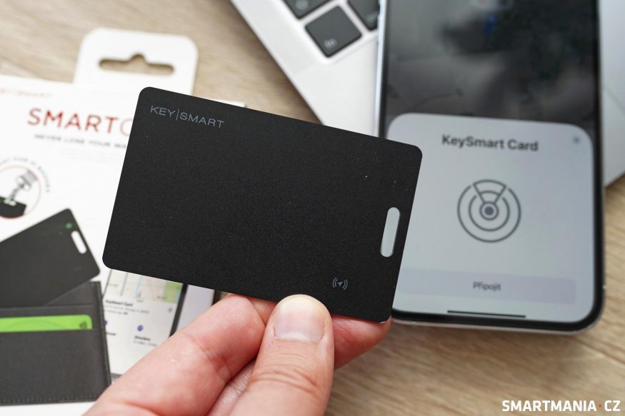 KeySmart SmartCard a párování s iPhonem