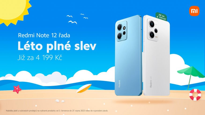 Léto plné slev – slevová akce Redmi