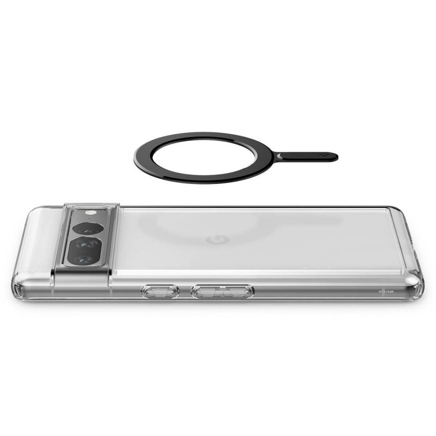 Spigen OneTap Ring na smartphonu Google Pixel 7 Pro