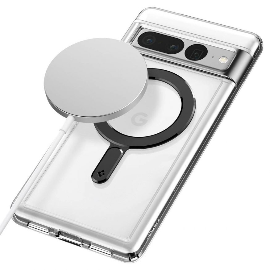 Spigen OneTap Ring na smartphonu Google Pixel 7 Pro