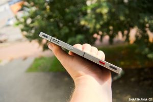 Pravá hrana telefonu Nubia RedMagic 8S Pro
