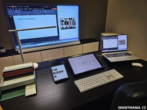 Pracovna v chytrém domě Samsungu