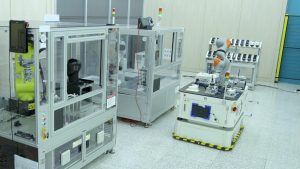 Testovací laboratoř a autonomní robot