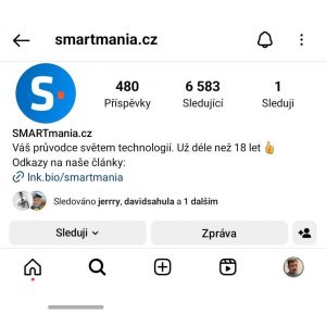 Aplikace Instagram