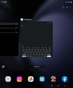 Samsung Galaxy Z Fold 5 - One UI launcher multitasking