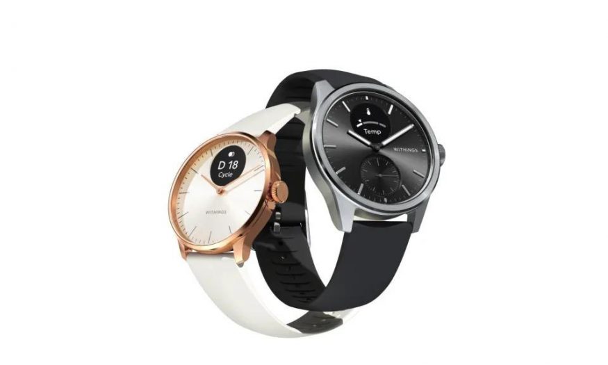 Hybridní hodinky Withings ScanWatch 2 na tiskovém snímku
