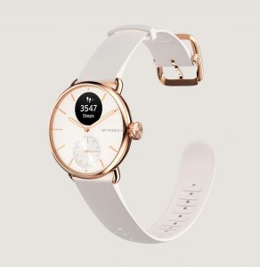 Hybridní hodinky Withings ScanWatch 2 v růžové barvě