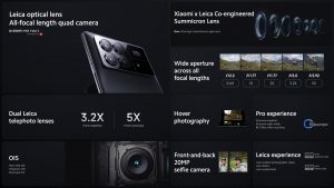 Parametry fotoaparátů Xiaomi Mix Fold 3