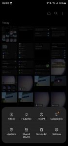 One UI 6.0: galerie