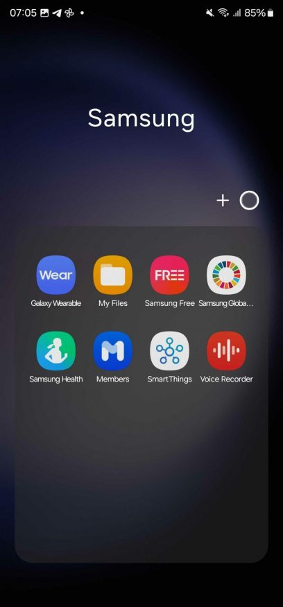 One UI 6.0: domovská obrazovka
