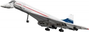 Stavebnice letadla Concorde od dánské firmy Lego