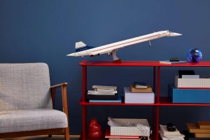 Stavebnice letadla Concorde od dánské firmy Lego