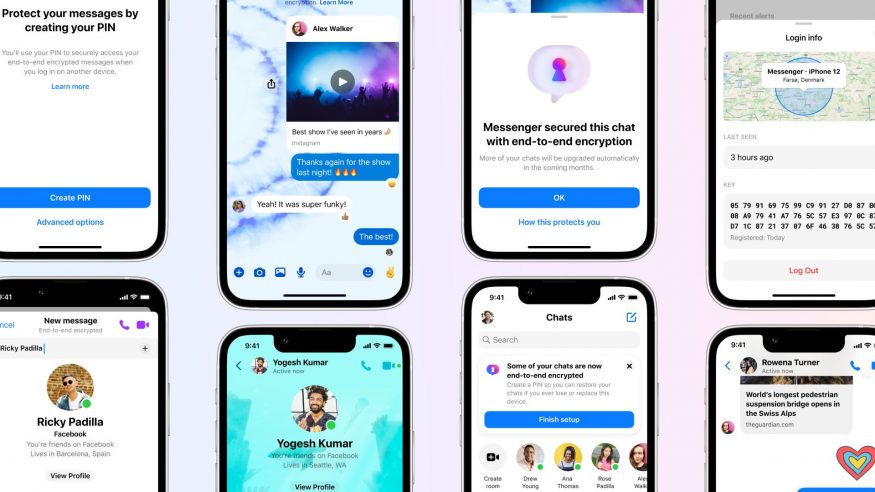 messenger sifrovani 2 Ilustrační obrázek k aplikaci Messenger od Mety