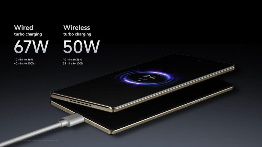 Nabíjení Xiaomi Mix Fold 3