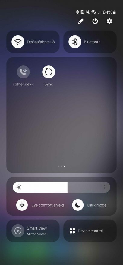 One UI 6.0: stahovací roletka