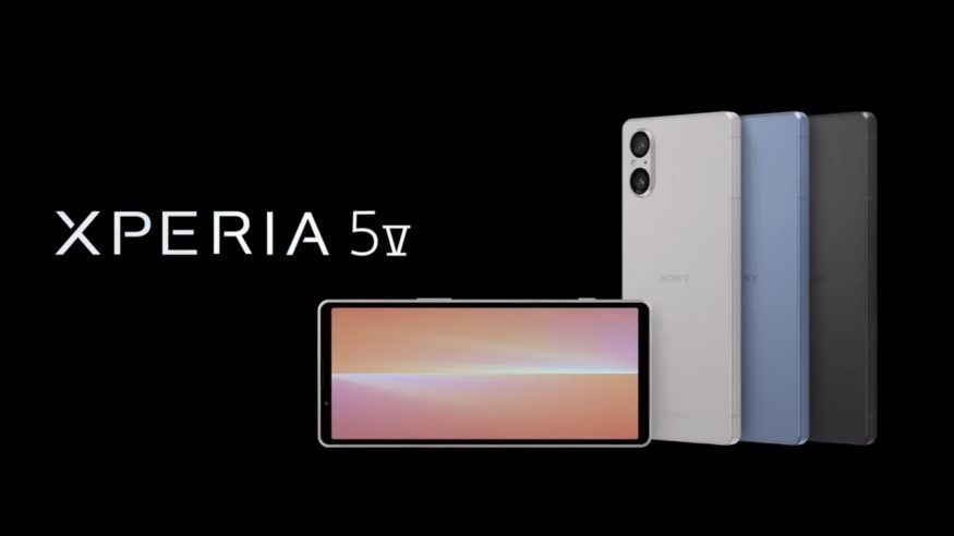 Sony Xperia 5 V na oficiálním renderu