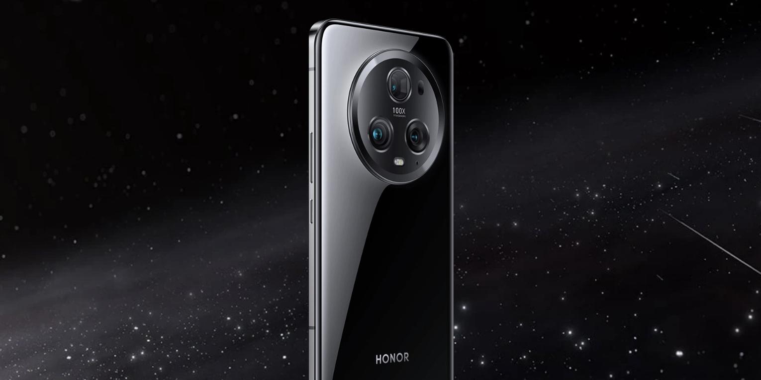 Smartphone Honor Magic5 Pro en noir