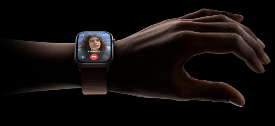 Apple Watch Series 9 a gesto DoubleTap