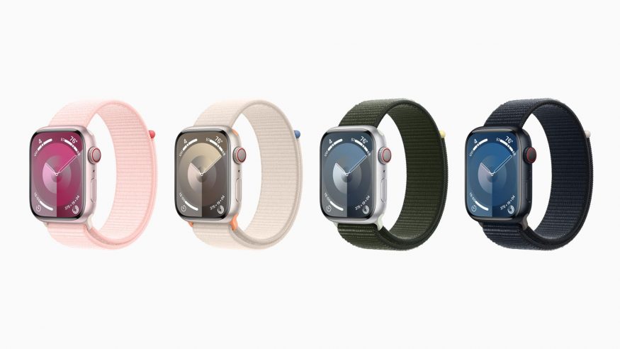 Apple Watch Series 9 - barevné varianty