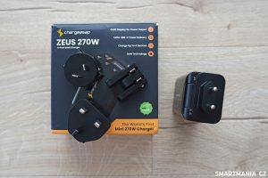 Nabíječka Chargeasap Zeus a cestovní koncovky