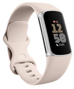 Náramek Fitbit Charge 6 v béžové barvě