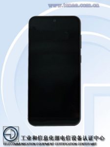 Galaxy S23 FE na fotografii z certifikační agentury TENAA