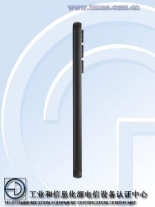 Galaxy S23 FE na fotografii z certifikační agentury TENAA