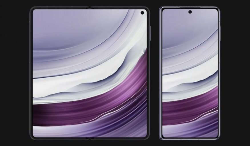 Ohebný smartphone Huawei Mate X5 na tiskovém snímku