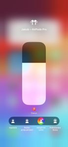Adaptivní režim u AirPods Pro