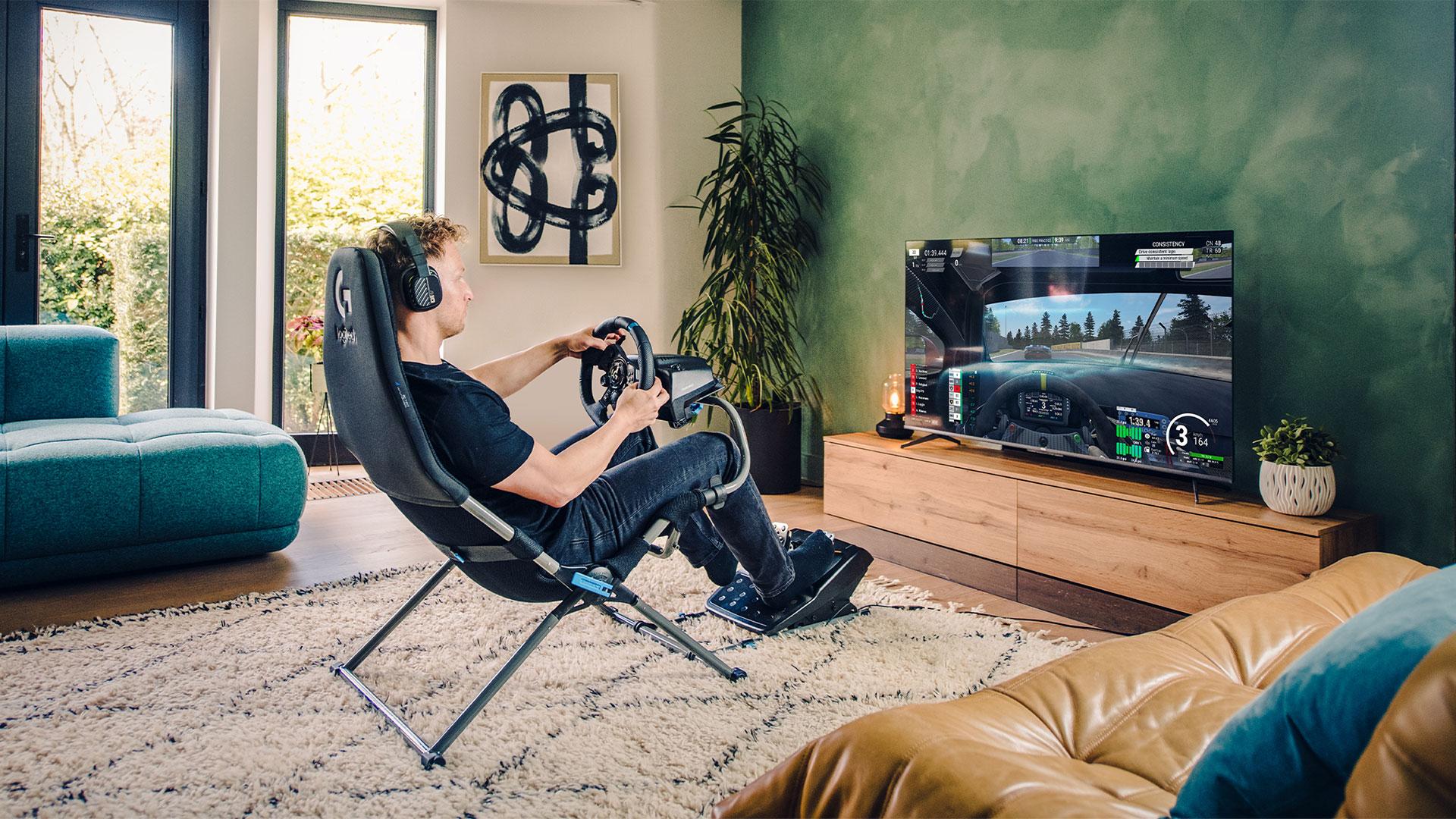 Logitech and Playseat Collaboration: Introducing the Foldable Racing Simulator Seat at an Affordable Price