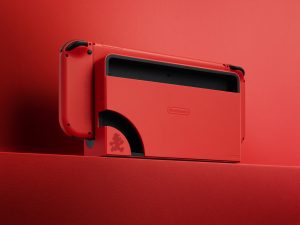 Konzole Nintendo Switch OLED ve speciální Mario Edition