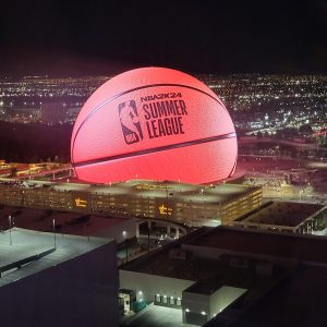 Budova Sphere v Las Vegas