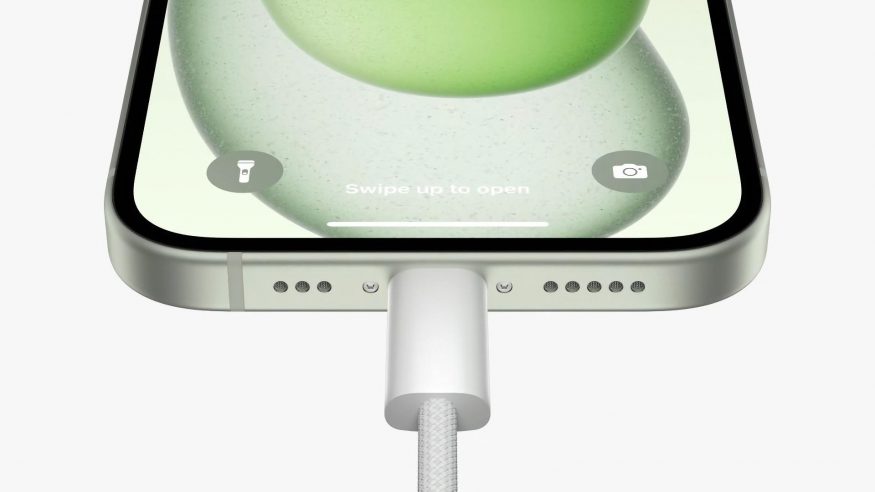 Apple iPhone 15, nabíjení pomocí USB-C Apple iPhone 15, nabíjení pomocí USB-C