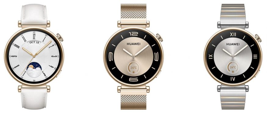 barvy 41 Hodinky Huawei Watch GT 4 v 41mm provedení ve třech barvách