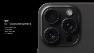 Teleobjektiv na iPhone 15 Pro Max