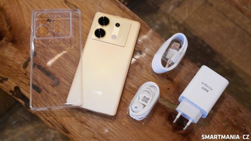 Infinix Zero 30 5G, detail na prodejní balení
