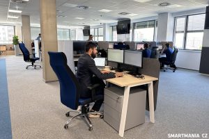 Fotky z prvního dne zákaznického centra O2 v Ostravě