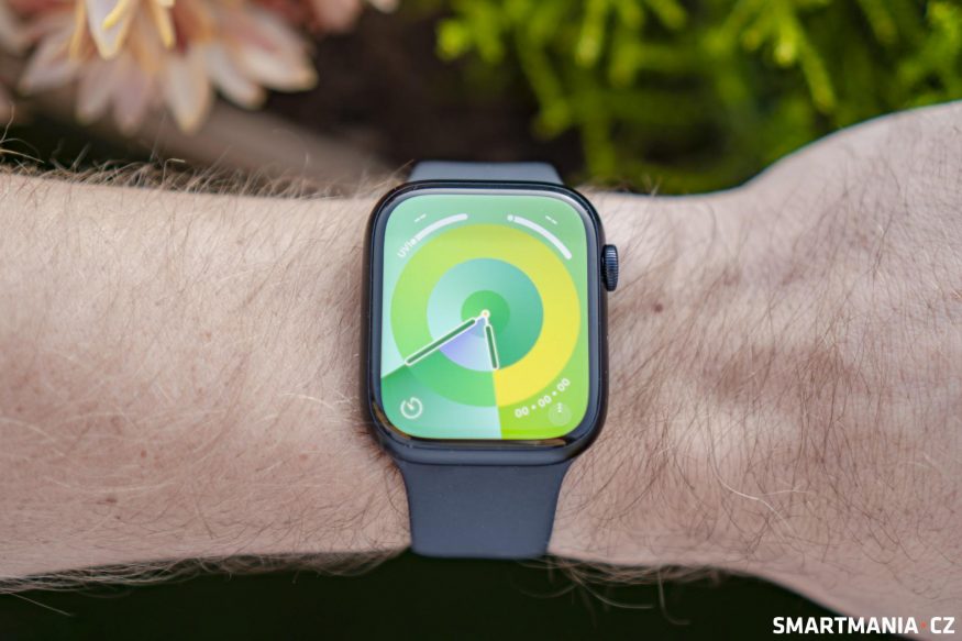 Apple Watch Series 9 mají perfektní jas