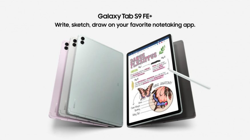 Galaxy Tab S9+ FE se stylusem