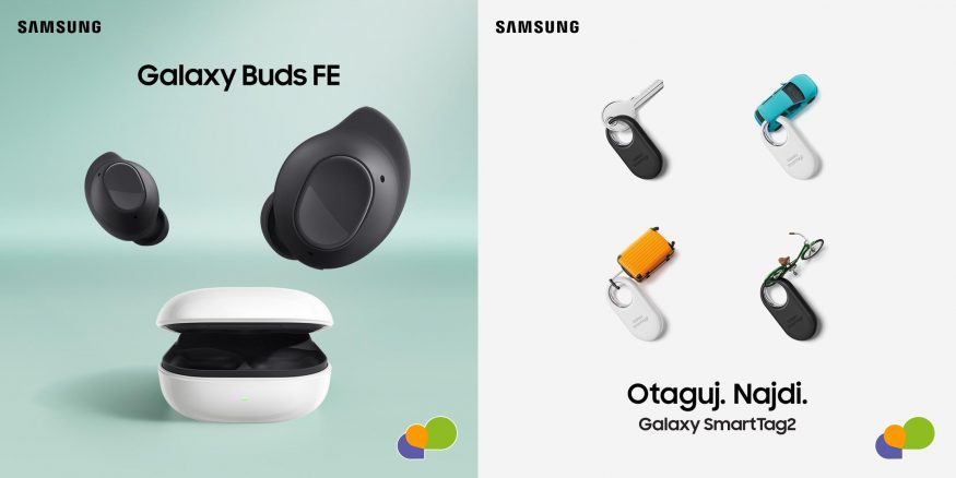 Příslušenství Samsung Galaxy Buds FE a SmartTag2