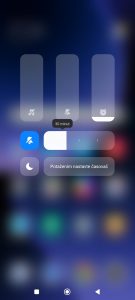 Screenshot MIUI - vypínací obrazovka