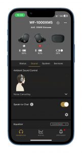 Sony app screenshot1