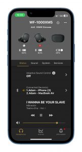 Sony app screenshot2