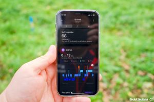 Aplikace Mi Fitness pro náramek Xiaomi Smart Band 8