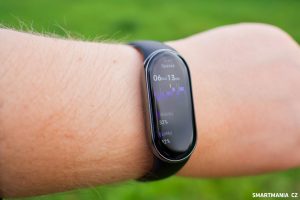 Sledování spánku na fitness náramku Xiaomi Smart Band 8