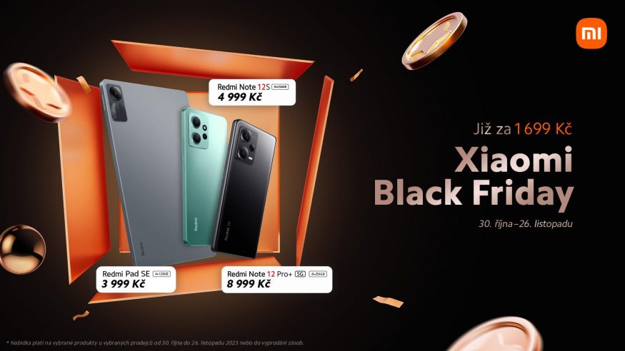 Xiaomi Black Friday 2023: akce na tablet Redmi Pad
